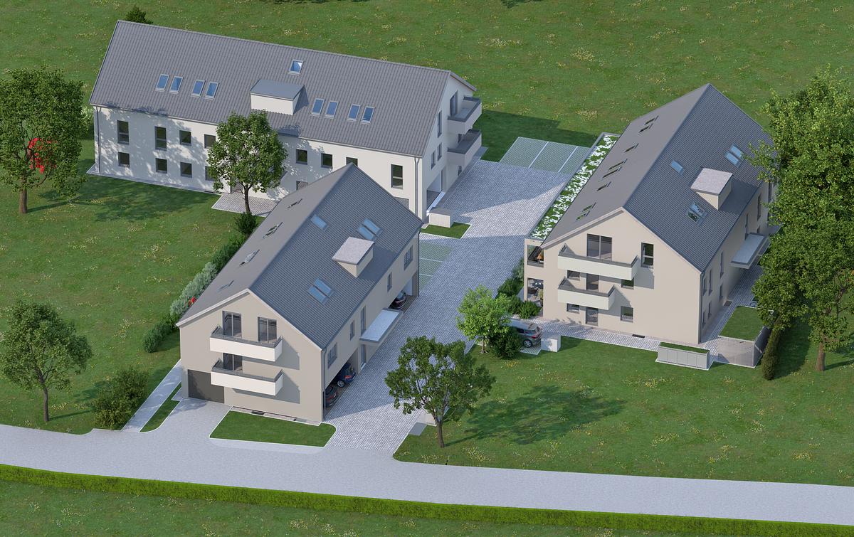 Neubau einer tollen Wohnanlage in Ismaning!