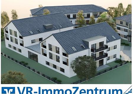 barrierefreie, altersgerechte Neubauwohnung im Dachgeschoss - Titelbild