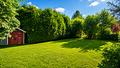 Doppelhaushälfte auf 900 m² Grundstück – flexible Erwerbsmodelle möglich - Garten_KI-optimiert