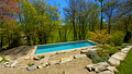 Exklusive Architektur, die Raum entstehen lässt. | Wunderbarer Blick. Herrliche Randlage. - Natur-Pool