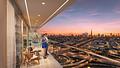 3 Zimmer mit Pool auf dem Balkon - vollmöbliert - mit Zahlungsplan vom Bauträger - Balcony View-1-2