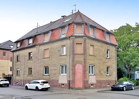 Charmante 3-Zimmer-Wohnung im Hochparterre mit Balkon - Außenansicht
