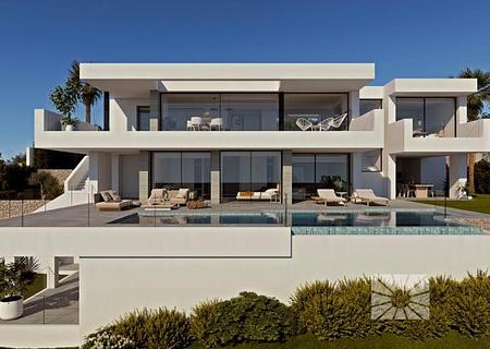 Villa Marina - moderne Luxusvilla im Verkauf in der Wohnanlage Jazmines in Cumbre del Sol - AJ244-01