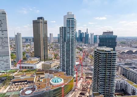 ++Exklusives Leben im Grand Tower: Wohnen im höchsten Residential Tower Deutschlands++ - Luftbild