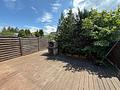 Ihr Traumhaus in Lichtenrade - Modern, komfortabel und einladend! - Terrasse vom Wohnzimmer aus gesehen