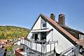 Über den Dächern von Mönsheim – großzügig wohnen, ankommen und den Ausblick genießen - Blick auf den Balkon