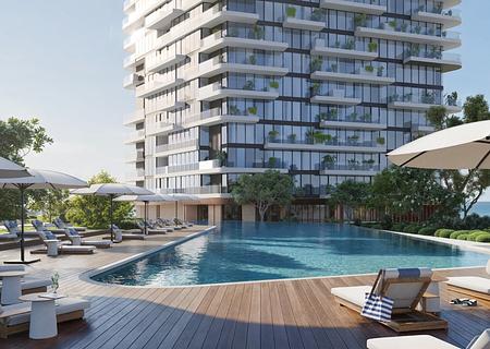 3 Zimmer am Strand in Dubai Bestlage - Soulever_Pool side