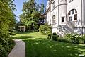 Neuklassizistisches Juwel: Beeindruckendes Stadt-Palais von 1911 mit park­ähnlichem Garten - Parkähnlicher Garten mit Pavillion (visualisiert)