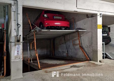 Schwabing, Destouchesstraße: Duplex Stellplatz unten, ab sofort. Provisionsfrei. - Stellplatz unten
