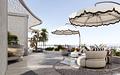 Studio mit Meerblick - direkte Strandlage - Lounge Seating