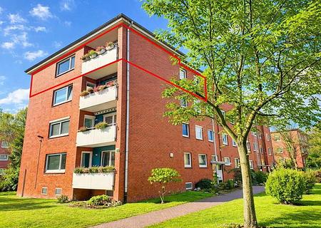 Ein Traum!!! Großzügige Drei-Zimmer- Wohnung !!! Frisch renoviert!!! Ellerau!!! - Hauptbild