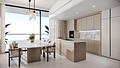 Duplex mit Pool im eigenen Garten - 
Strandlage mit Meerblick vom Feinsten - 3BR_Kitchen_Room