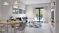 Modernes Apartment mit Pool und großem Gemeinschaftsbereich in Meeresnähe - Salon