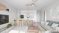 Luxuriöses Apartment in erster Meereslinie. - Calle_Campoamor_F_Salon_Cocina_02