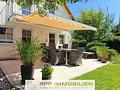 Gartenparadies: Renoviertes Einfamilienhaus mit Südwest-Terrasse, Lounge und Außenküche - Süd/West-Terrasse