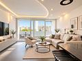 Modernes Apartment in zentraler Lage am OEZ (U1/U3) - KI-generiert Helles Wohnzimmer mit Balkonblick (1)