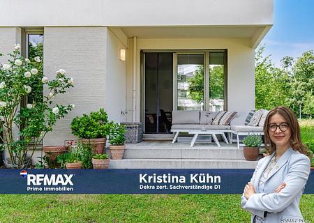 Ein Refugium für die Zukunft: Stilvolles Familienglück mit eigenem Garten in München - www.remax-prime.de