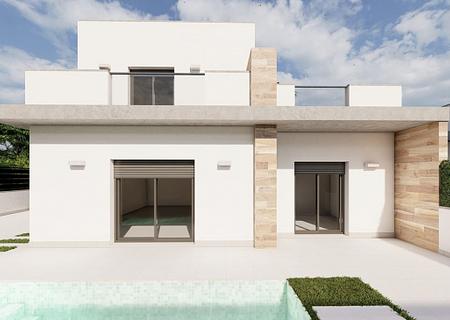Moderne Villen mit 3 Schlafzimmern, 3 Bädern, Dachterrasse und Privatpool