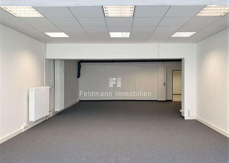Gewerbefläche (Lager m. Büro), renoviert, im UG mit Tageslicht! Neuried b. München - Gewerbe UG Raum 1