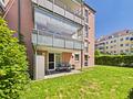 Dachau-Süd:
Sonnige 4-Zimmer-Erdgeschosswohnung mit großem Garten und zwei TG-Stellplätzen - Terrasse / Garten