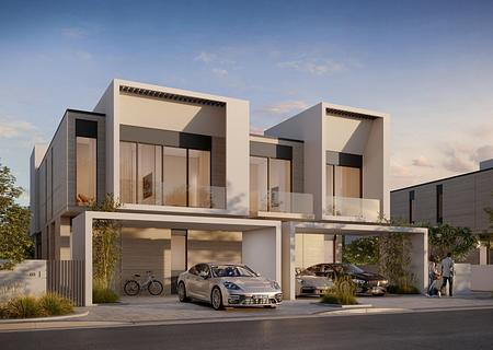 Jumeirah Golf Estates - 
Villa mit 4 Schlafzimmern - RA-JGE-G+1 FRONT -FINAL-231124