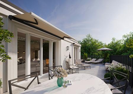 Erstbezug: Einzigartiges Penthouse in zentraler Bestlage an der Isar - Dachterrasse(Visu)