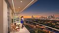 4 Zimmer - vollmöbliert - nähe Dubai Marina -
City Skyline View - Sparklz_BalconyView1