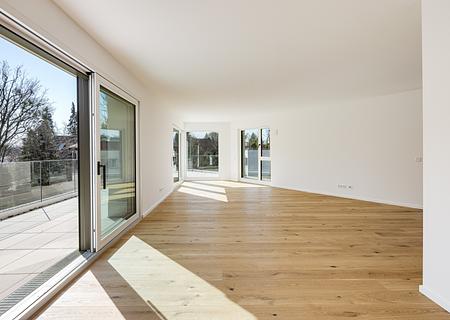 Erstbezug: Exquisites Penthouse über ca. 196 m² mit privatem Liftzugang und fantastischer Dachterrasse - Penthouse mit Dachterrasse