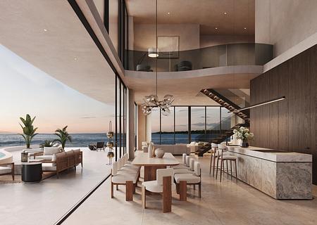 Skyvilla auf 2 Ebenen mit Poolterrasse
und umlaufenden Balkon - Strandlage - RUYA_Deyaar_AYA_V12 SKY VILLA R01