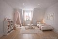 Kernsanierte 4 Zimmer Wohnung mit Loggia & Lift in prominenter Lage von Bogenhausen - Zweites Kinderzimmer mit Planken