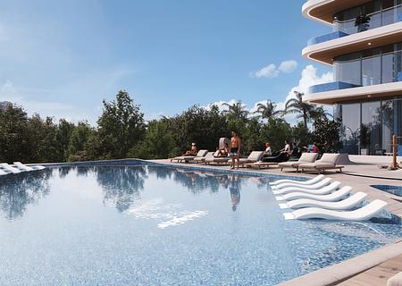 IBIZA in Dubailand - 3 Zimmer mit eigenem Pool auf dem Balkon - Pool01