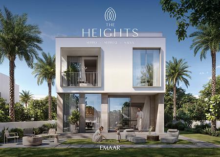 The Heights - EMAAR - Salva 
Villa in herausragender Community - THE_HEIGHTS_3br_type_a_back_the_heights_3D_render_by_VV