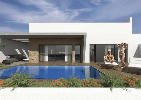 Ebenerdige Sunset Villa mit Seeblick - VISTA 2_