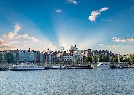 Hotel und Restaurant an touristischem Hotspot in Stettin