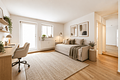 Haus-in-Haus-Charakter: 103 m² Wohnung mit Privatgarten in Alt-Solln - Aufenthaltsraum Souterrain - KI-generiert