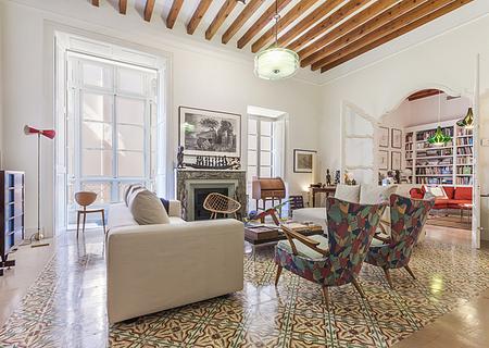 Wohnung in Beletage in Altstadtpalast, Palma de Mallorca
