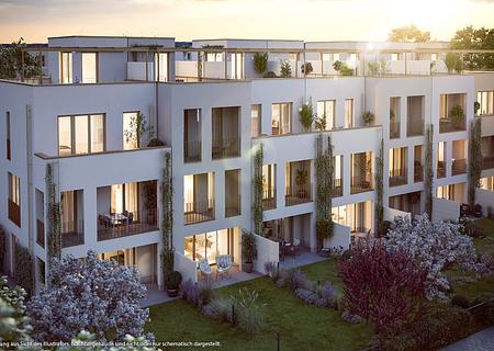 Real geteiltes 5-Zi.-RMH mit großzügiger Süd-West-Dachterrasse und Direktzugang zur TG - Illustration 1