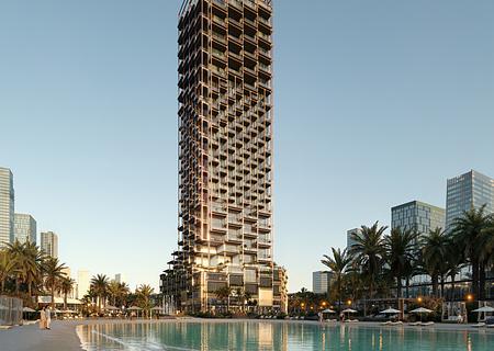 3 Zimmer in Meydan Horizon mit Skyline View - 01 sunset lagoon 8k