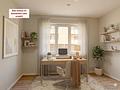 Großzügige 4-Zimmer-Wohnung im 2. Obergeschoss mit Loggia und hochwertiger Ausstattung in Simbach - Virtuelles Home Staging. Möbelierung und Dekoration sind nicht Bestandteil des Angebots.