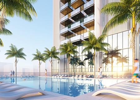 JVT - Studio  im 31. Stock mit Weitblick - 002 - Pool