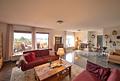 Über den Dächern von Wiesloch: Luxuriöses Dachgeschoss-Penthouse mit Panoramaterrasse & Wintergarten - Wohnbereich