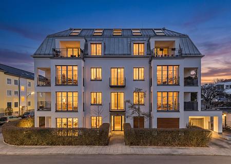 Luxuriöse, vermietete 3-Zimmer Etagenwohnung in Bestlage von Nymphenburg - Dachgeschoss in Bestlage