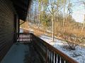 Thalfang-Himmelberg im Nationalpark Hunsrück-Hochwald, 3 Zi./Kü./Bad Ferienwhg. in 2 Parteien Chalet - FB13-1 Balkon