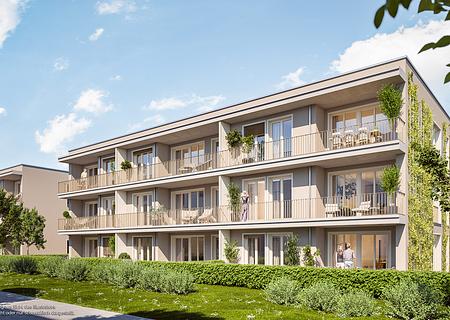 Platz für die Familie: 4-Zi.-Eckwhg. mit 2 Bädern, offener Küche u. Südbalkon - Illustration 1