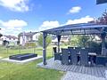 Modernes Zweifamilienhaus mit großem Garten in Stein a. d. Traun - Garten zur Wohnung OG