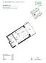 Modernes Apartment mit Duschbad u. Terrasse mit Parkblick - Grundriss