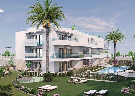 Wunderschöne Penthouse-Wohnungen mit 2 Schlafzimmern, 2 Bädern, Dachterrasse, Tiefgaragenstellplatz und Gemeinschaftspool