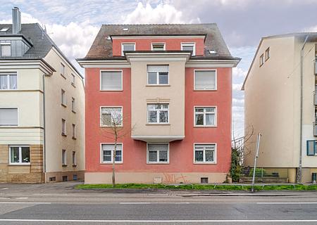 Kapitalanlage in Heilbronner Innenstadt: Mehrfamilienhaus mit 5 Wohneinheiten, voll vermietet - Außenansicht