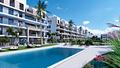 Appartements mit 2 Schlafzimmern, 2 Bädern, Klimaanlage, Einbauküchen mit Elektrogeräten, Tiefgaragenstellplatz, Gemeinschaftspool und Spa