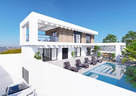 Luxuriöse Villa mit Pool und schöner Aussicht - CEZANNE EXTRA PERGOLA 2